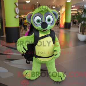 Disfraz de mascota Lemur...