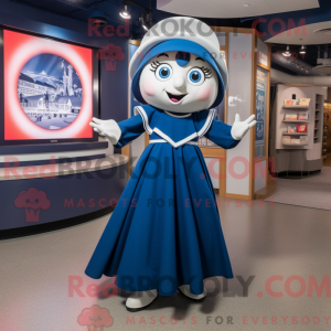 Maskotkostymefigure Navy...