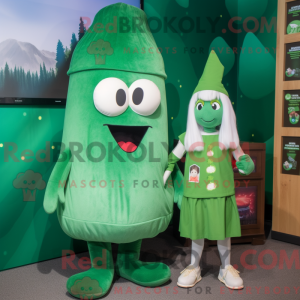 Maskotdraktfigurat Green...