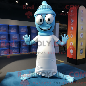 Postava maskota Sky Blue...