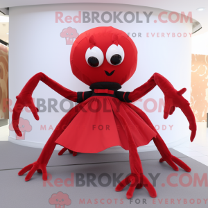 Red Spider-mascottekostuum...