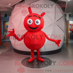 Maskottchenkostüm Rote...