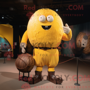 Yellow Human Cannon Ball...