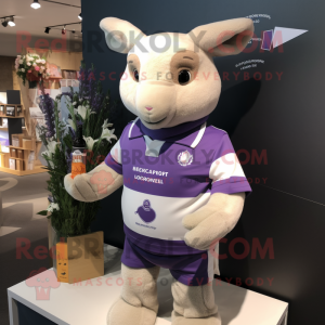 Lavendel Champagne maskot...