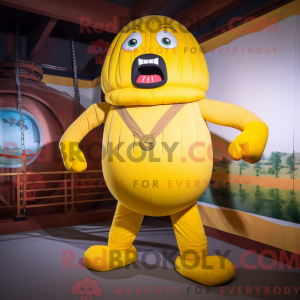 Yellow Human Cannon Ball...