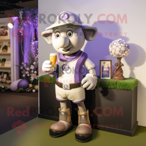 Lavendel Champagne mascotte...