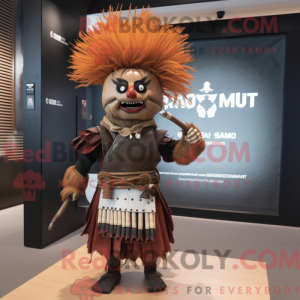 A máscara Rust Samurai tem...