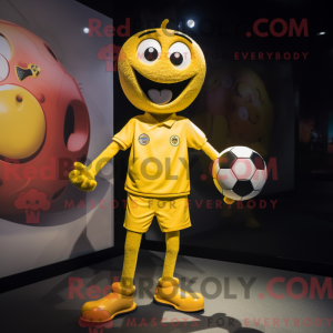 Maskotdraktfigure Yellow...