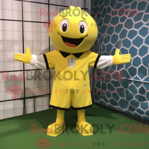 Yellow Soccer Goal...