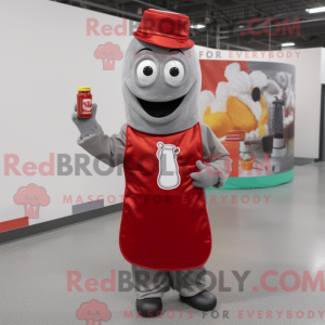 Gray Bottle Of Ketchup...