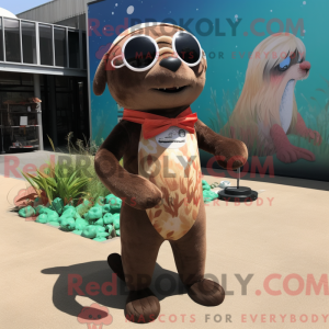 Costume de mascotte de Rust...