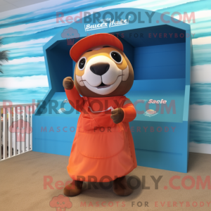 Costume de mascotte de Rust...