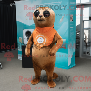 Rust Seal mascotte kostuum...
