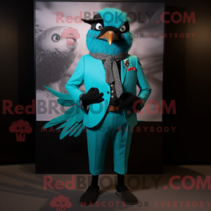 Costume mascotte de Merle...