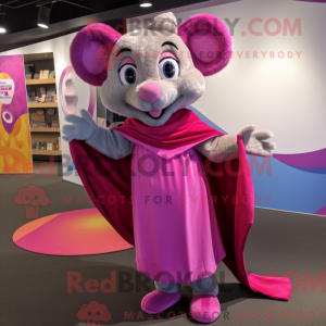 Máscara de mouse Magenta...