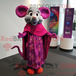 Máscara de mouse Magenta...