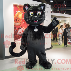 Maskottchenkostüm Schwarze...