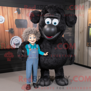 Black Sheep-mascottekostuum...