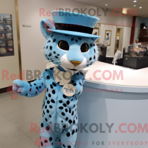 Sky Blue Cheetah...