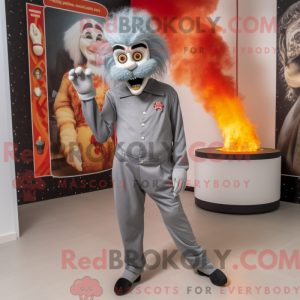 Disfraz de mascota Grey...