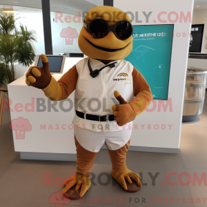Costume mascotte de lézard...