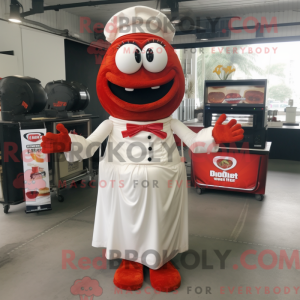 Disfraz de mascota Red Bbq...