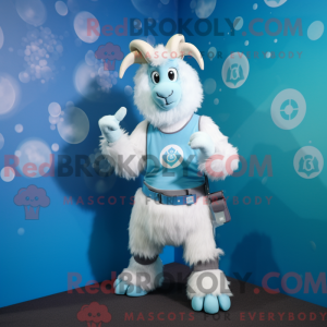 Sky Blue Angora Goat...