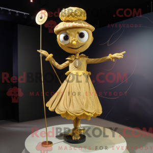 Gold Tightrope Walker...
