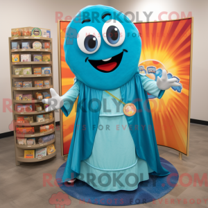 Cyan Enchiladas maskot...