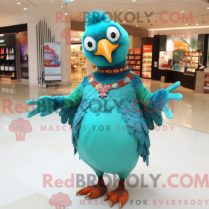 Disfraz de mascota faisán...