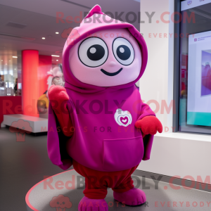 Magenta anheng maskot...