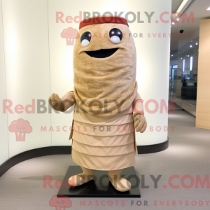 Tan Sushi maskot kostume...