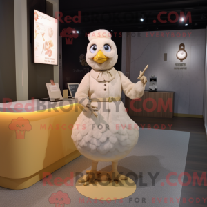 Personaggio mascotte pollo...
