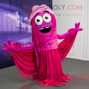 Magenta Pho-mascottekostuum...