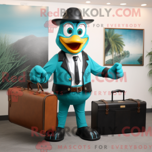 Teal Attorney maskot...
