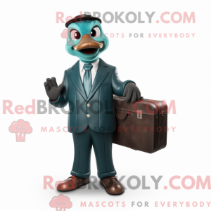 Teal Attorney maskot...