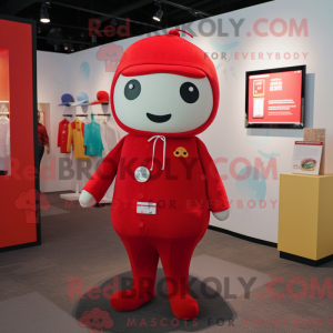 Red Pho mascottekostuum...