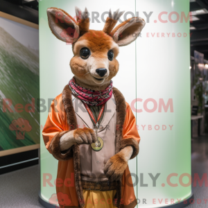 Roe Deer mascot costume...