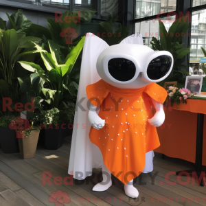 Orange Manta Ray...