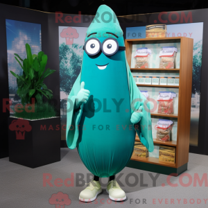 Disfraz de mascota Teal...