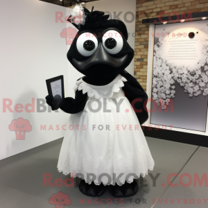 Costume mascotte de Black...