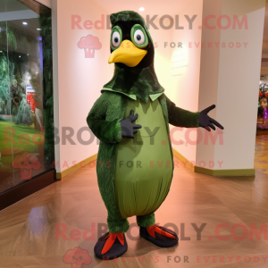 Olive Woodpecker mascot...