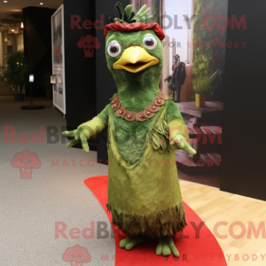 Olive Woodpecker mascot...