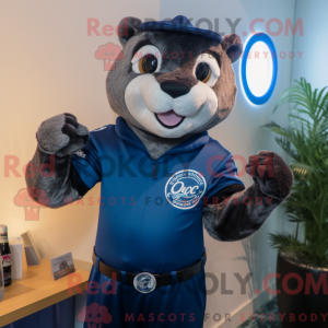 Disfraz de mascota Navy...