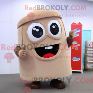 Beżowy brusboks...