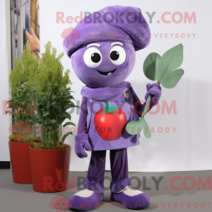Lavender Plum Maskottchen...