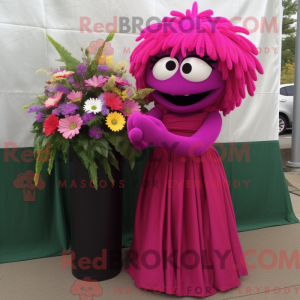 Postava maskota Magenta...