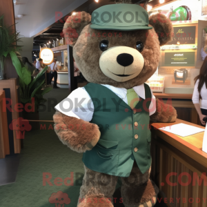 Oliven bamse máscara de...
