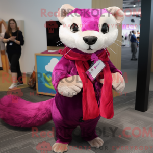 Magenta Frettchen...