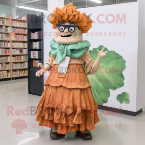 Rust Cabbage maskot kostume...